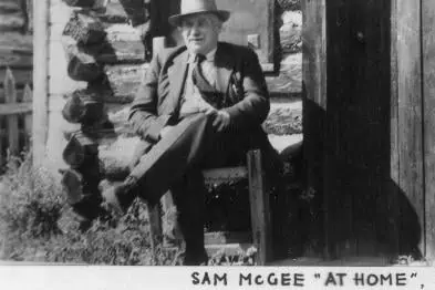 Sam McGee “at home”