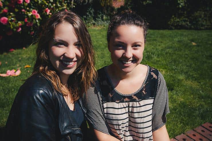 Yukoner Willow Gamberg, left, and Annastasia Fairbanks launched the online magazine Not Your Scene to promote the Vancouver underground heavy music scene.