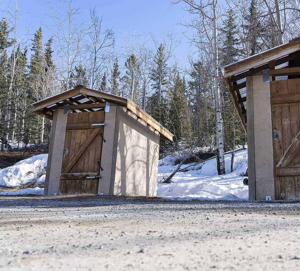 Highway outhouses