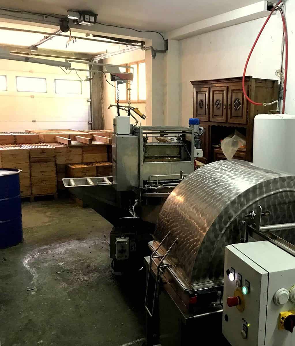 A large machine used to extract honey