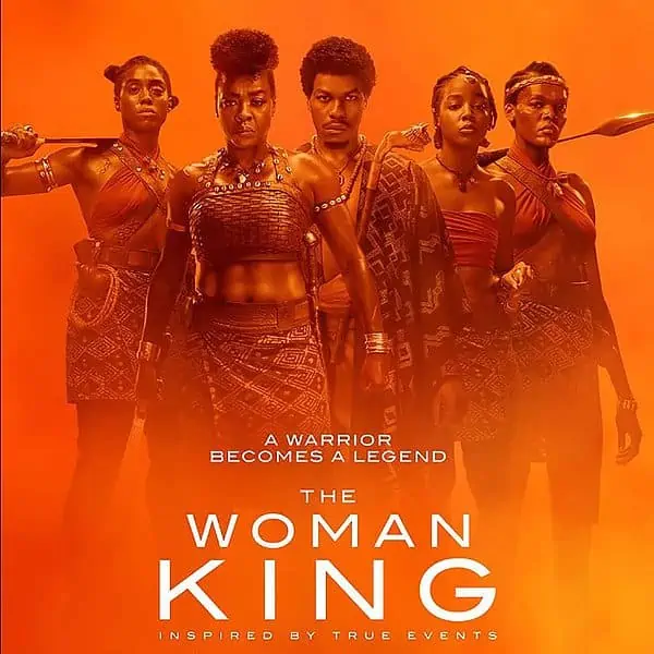 A movie poster for The Woman King