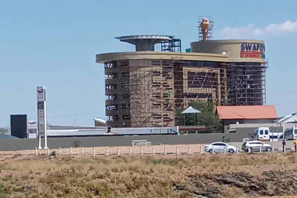 The new headquarters of the Swapo Party in Windhuk, Namibia