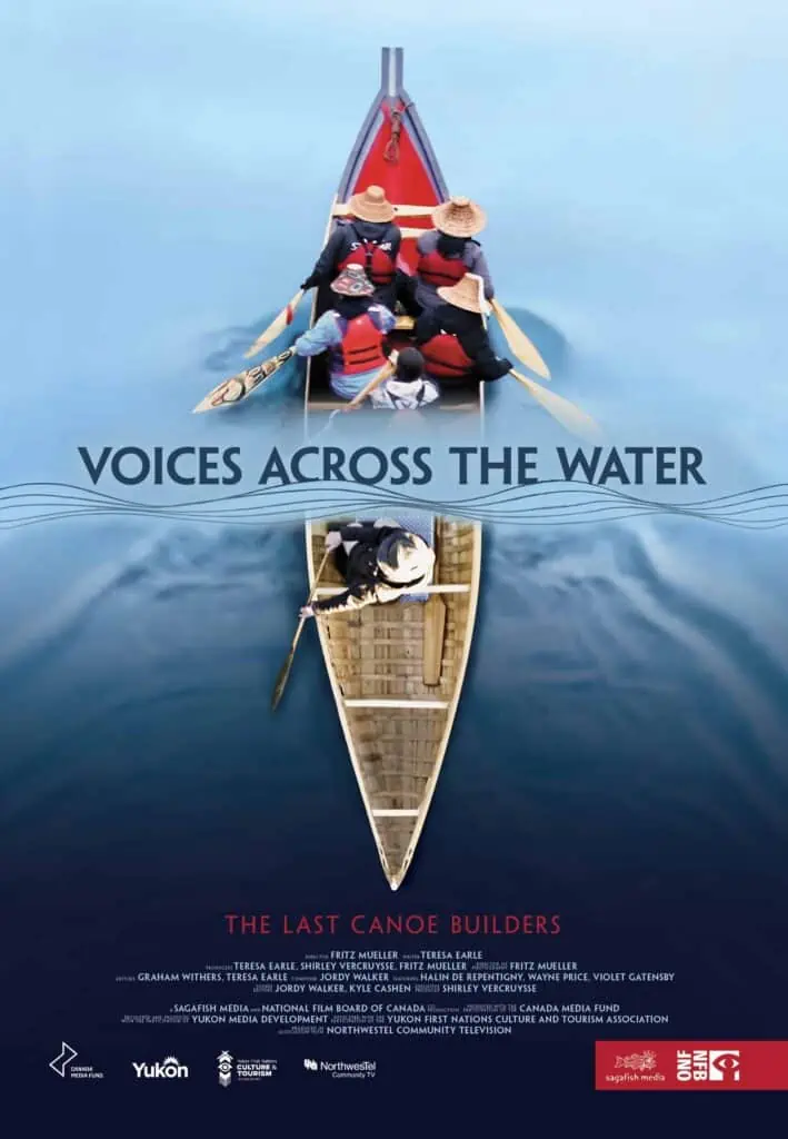 A promotional still for Voices Across The Water
