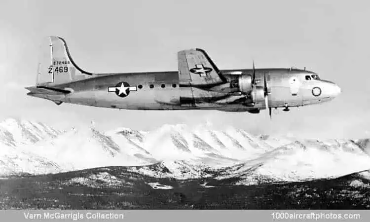 The missing plane—a Douglas C-54 Skymaster 2469