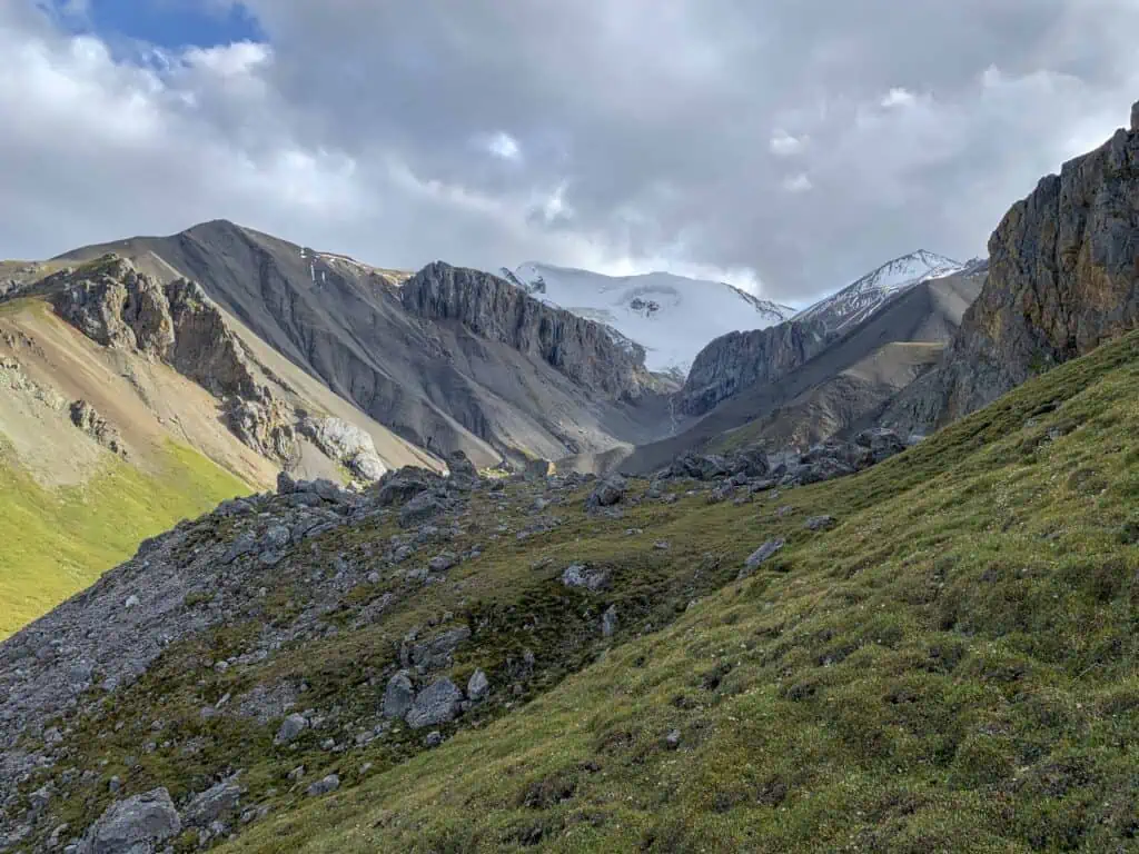 Backcountry hiking in Kluane National Park and Reserve