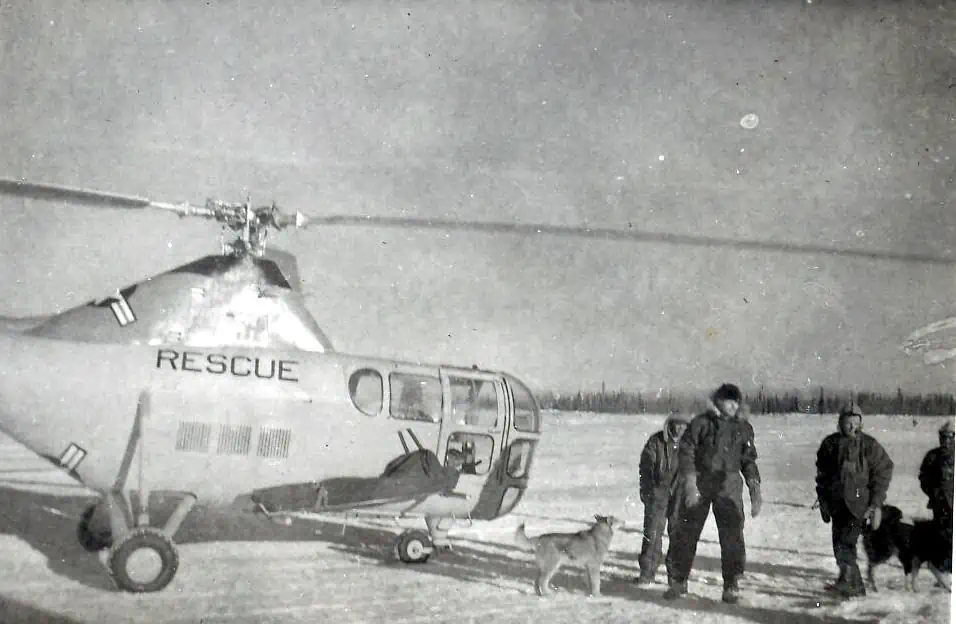 1950s search helicopter