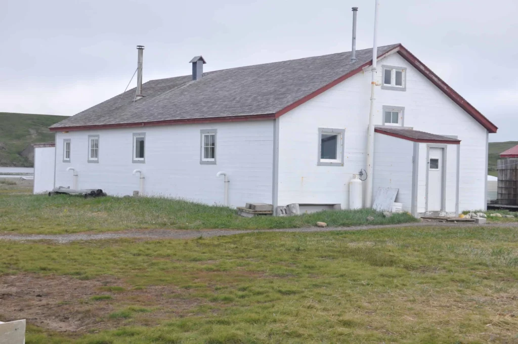 The Pacific Steam Whaling Company’s Community House before the lift, 2019