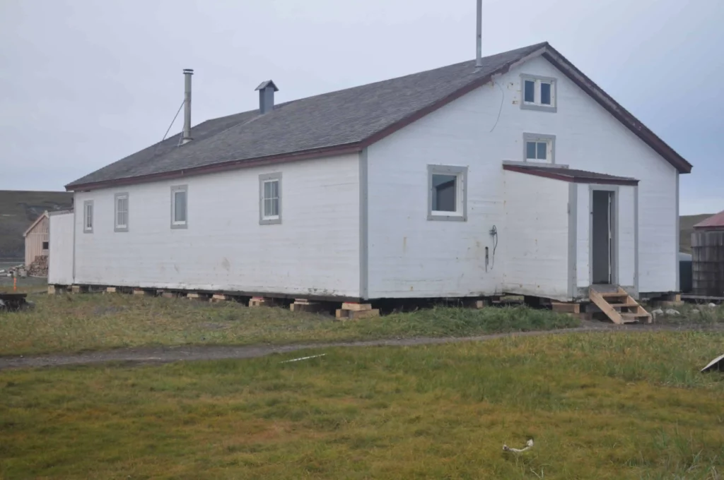 The Community House after the lift, 2023